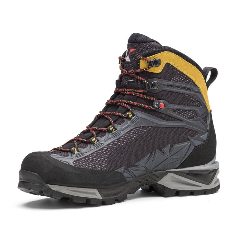 Pánska vysoká turistická obuv KAYLAND Rocket Gtx, Black Yellow 4