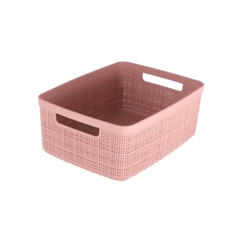 CURVER Košík JUTE S 5L | ružová 2