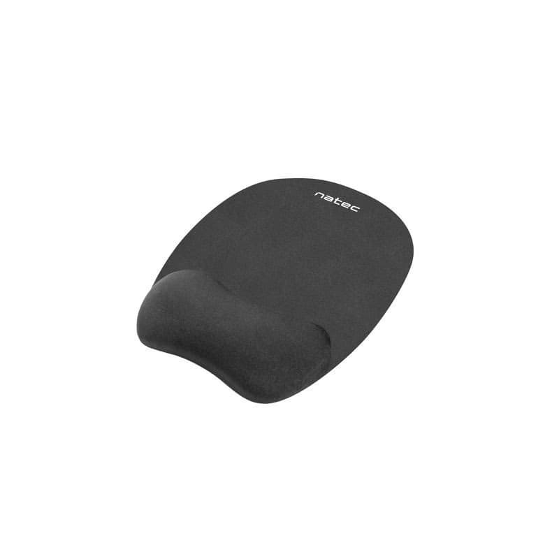 Podložka pod myš ergonomická Natec CHIPMUNK, pamäťová pena, čierna, 230x200 mm 3