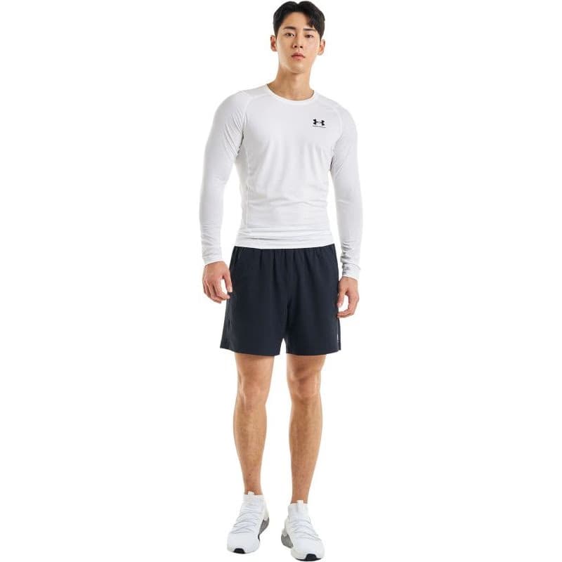 Pánske kompresné tričko s dlhým rukávom UNDER ARMOUR UA HG Armour Comp LS-WHT 3