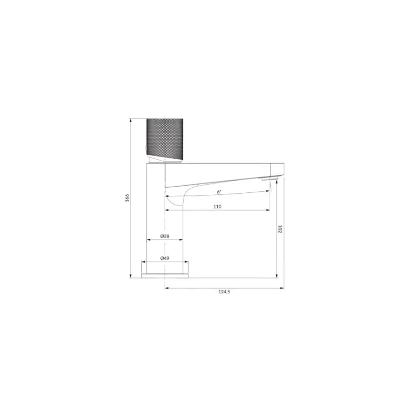 OMNIRES - CONTOUR umývadlová batéria chróm /CR/ CT8010CR 3