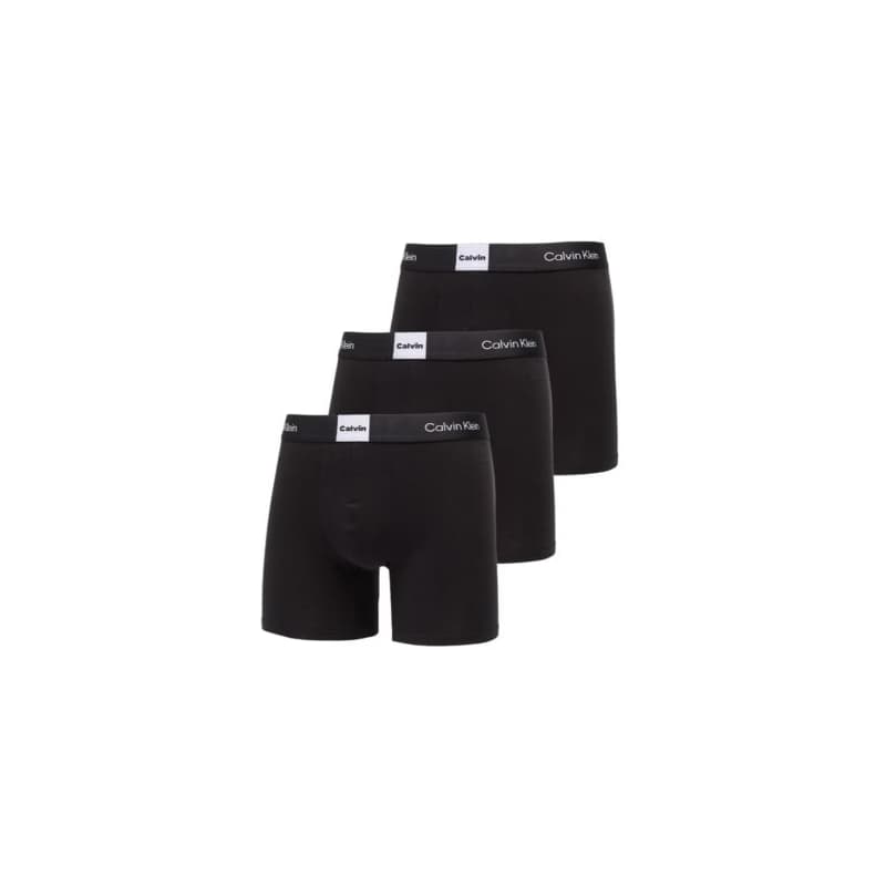 Pánske boxerky CALVIN KLEIN Boxer Briefs Icon Logo Graphic black 1