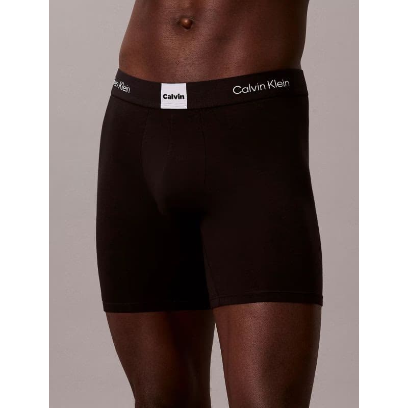 Pánske boxerky CALVIN KLEIN Boxer Briefs Icon Logo Graphic black 5