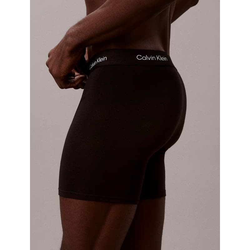 Pánske boxerky CALVIN KLEIN Boxer Briefs Icon Logo Graphic black 6