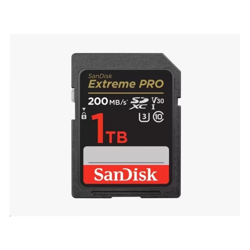 SanDisk SDXC karta 1TB Extreme PRO (200 MB/s Class 10, UHS-I U3 V30)