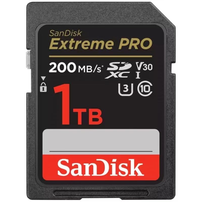 SanDisk SDXC karta 1TB Extreme PRO (200 MB/s Class 10, UHS-I U3 V30) 4