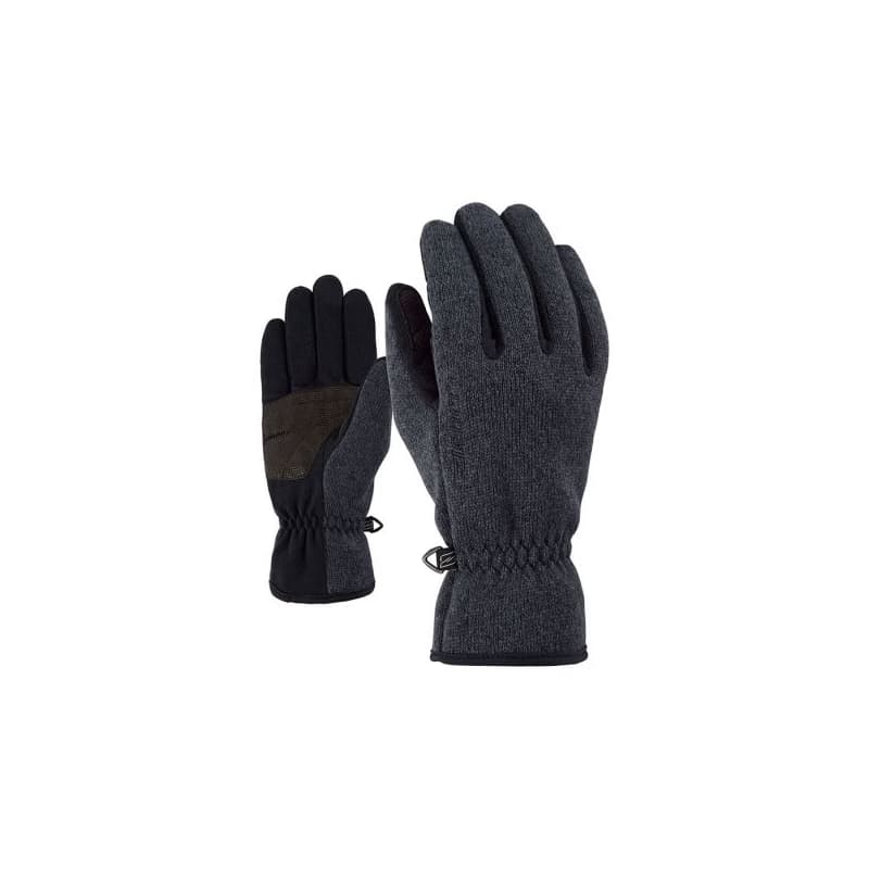 Rukavice ZIENER IMAGIO-802001-726-black melange