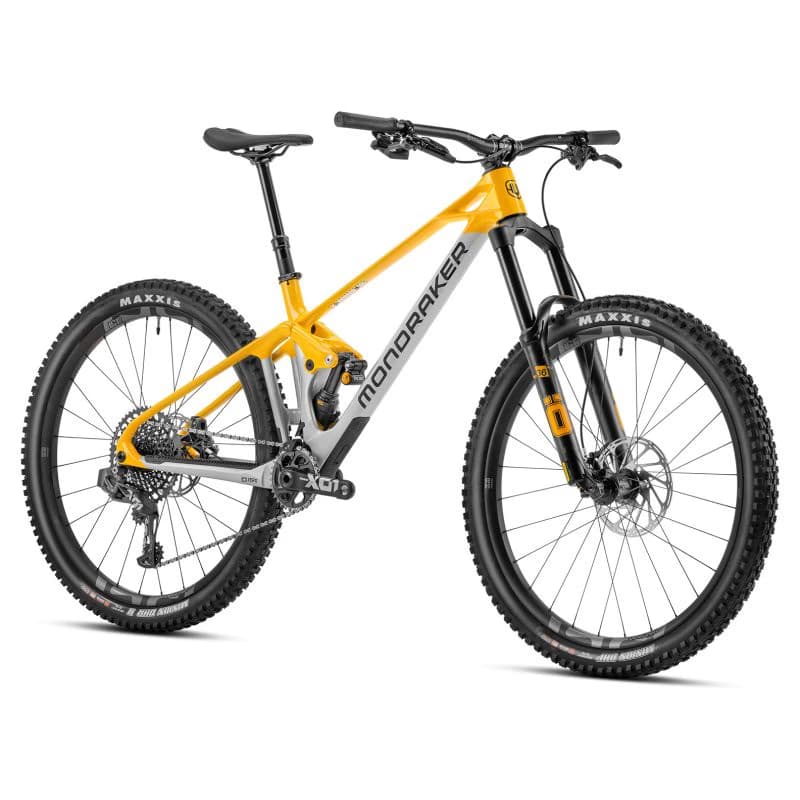 Horský bicykel MONDRAKER Foxy Carbon XR MIND, racing silver yellow 2