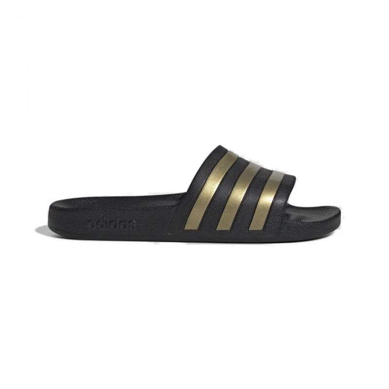 Dámske šlapky (plážová obuv) ADIDAS Adilette Aqua W core black gold metallic core black 2