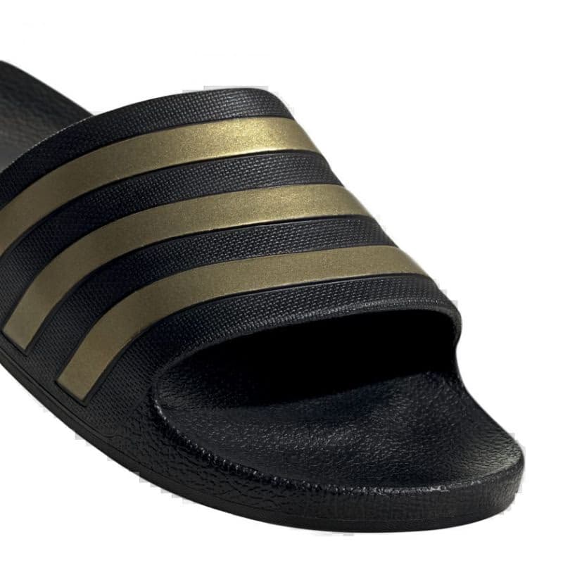 Dámske šlapky (plážová obuv) ADIDAS Adilette Aqua W core black gold metallic core black 5