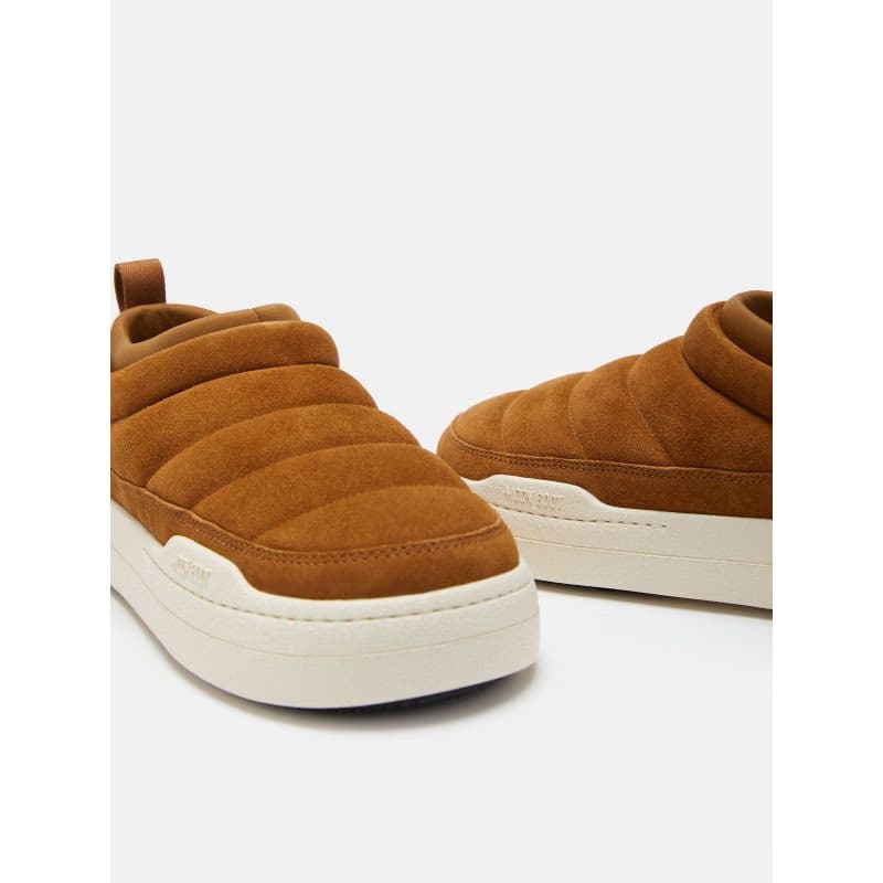 Nízke zimné topánky MOON BOOT MB PARK SOFT SUEDE-M008 COGNAC 4