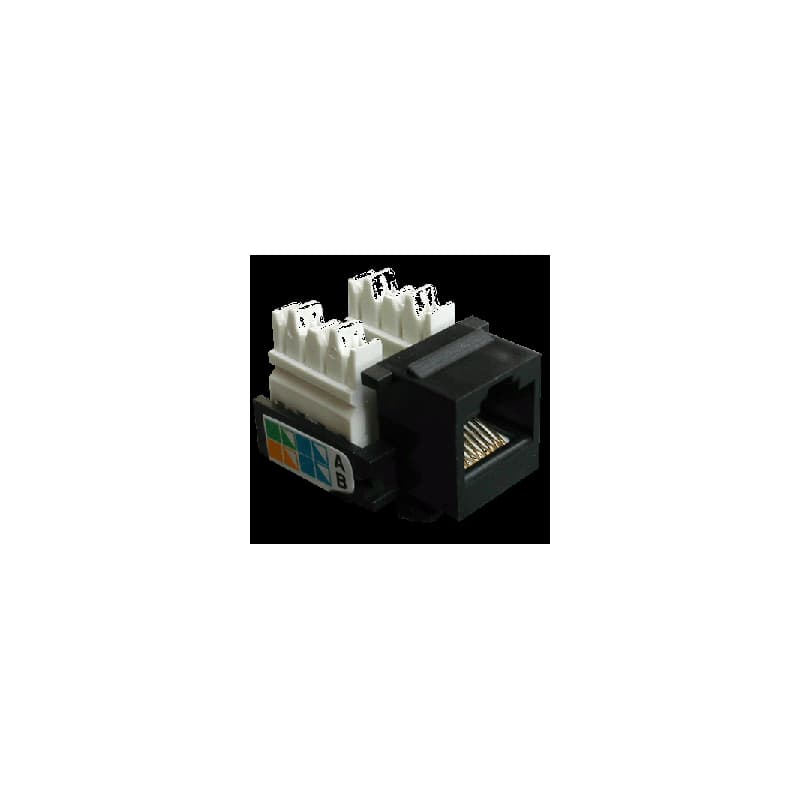DATACOM Keystone cat5E black UTP