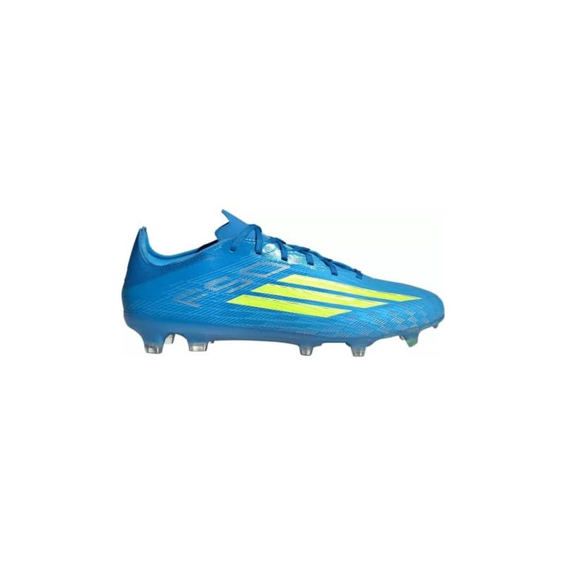 Pánske futbalové kopačky outdoorové ADIDAS F50 Pro M FG lucid ray blue team solar yellow 2 lucid aquamarine 1