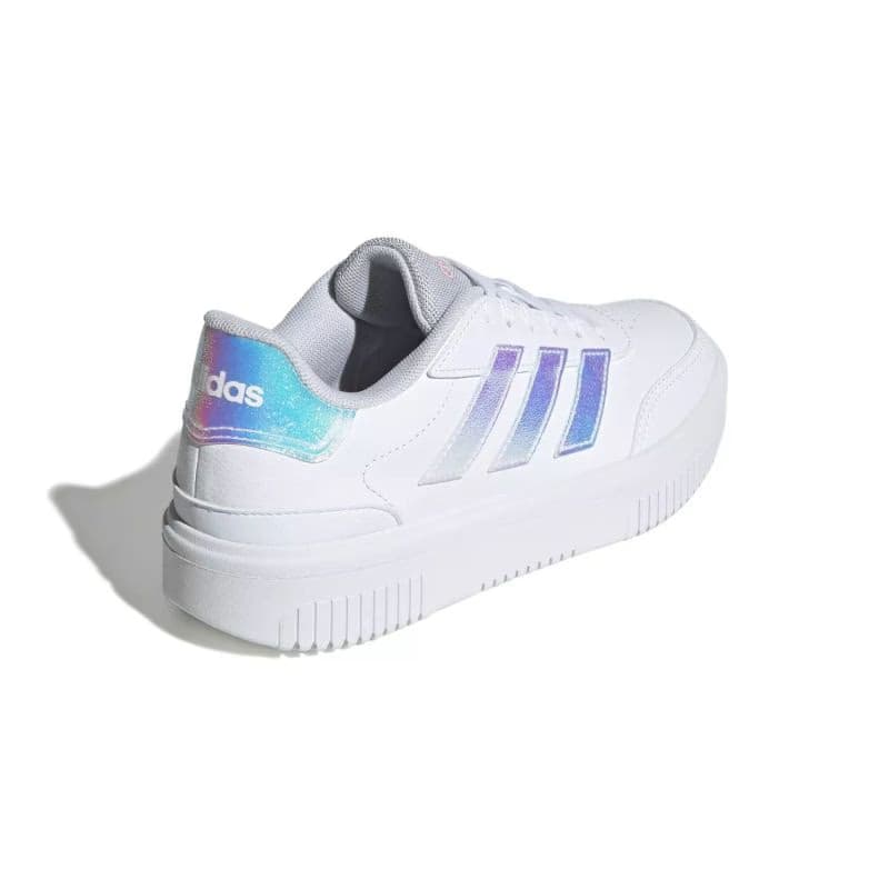 Dámska rekreačná obuv ADIDAS Courtblock Bold W cloud white cloud white clear pink 5