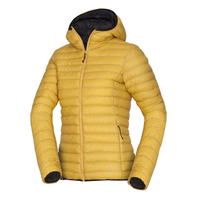 Dámska turistická bunda NORTHFINDER obojstranná bunda KYLEIGH-yellowblack 3