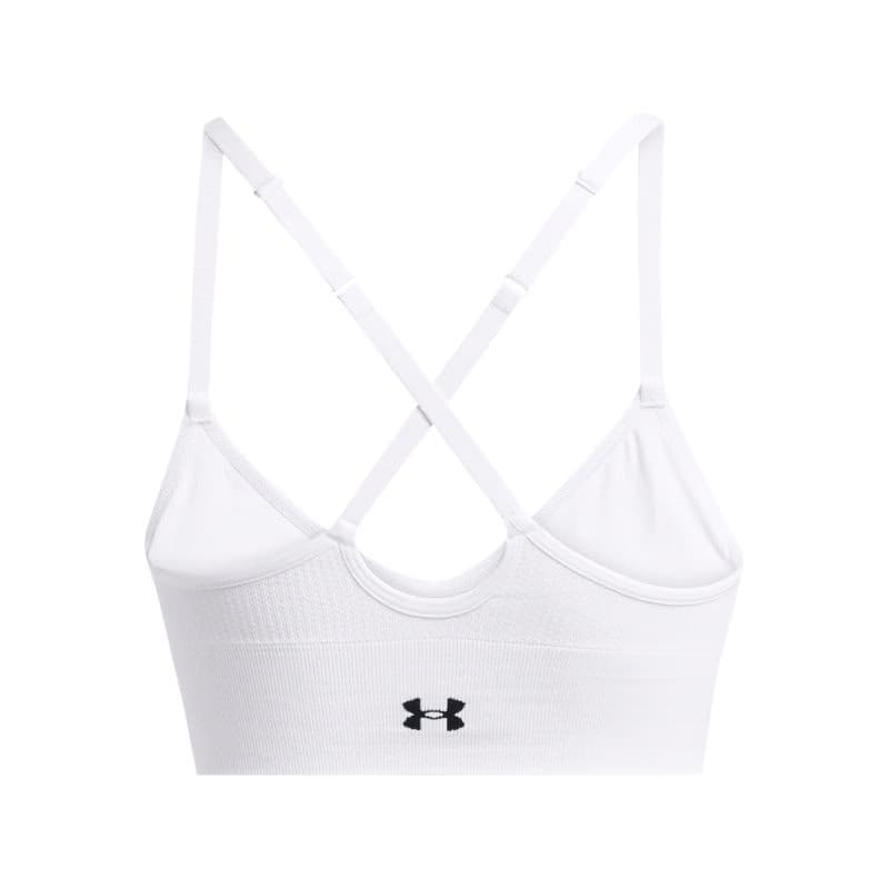 Dámska tréningová športová podprsenka UNDER ARMOUR Vanish Seamless Low Bra-WHT 5