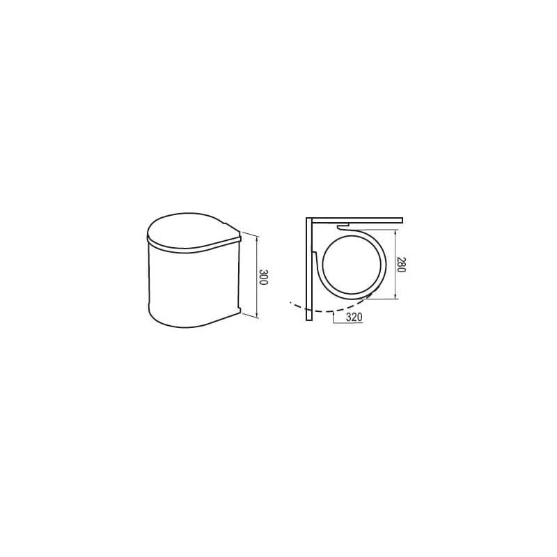 ArtExt Odpadkový kôš Paprika Inox 2