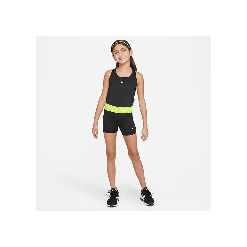 Dievčenské tréningové kraťasy NIKE PRO 3 in short Black 5
