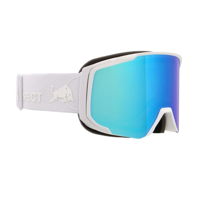 Lyžiarske okuliare RED BULL SPECT JIBB-04BL3, white smoke with blue mirror 2