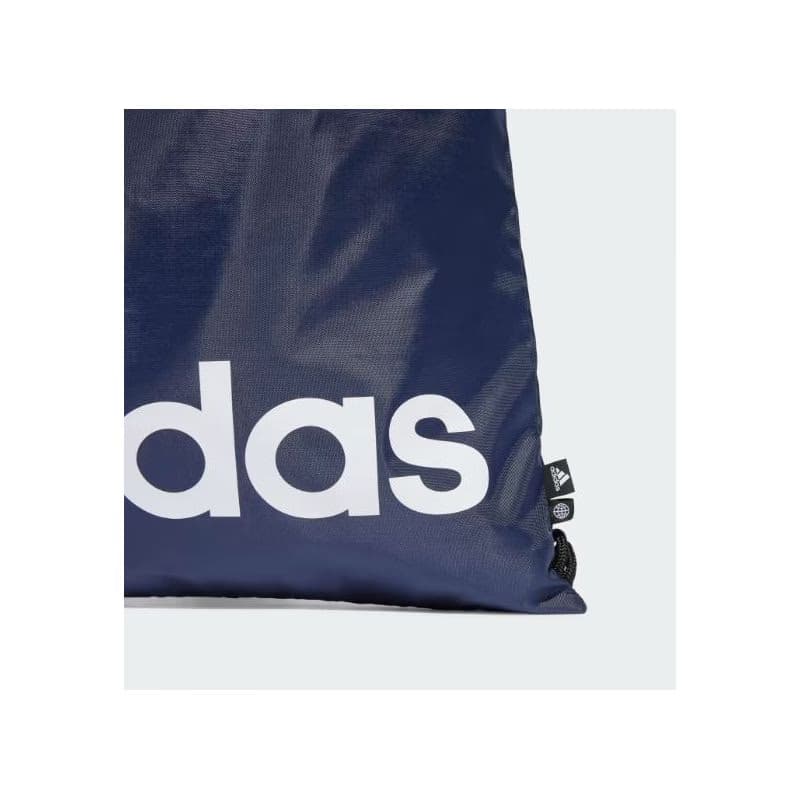 Vrecko na prezúvky ADIDAS LINEAR GYMSACK SHANAV BLACK WHITE 6