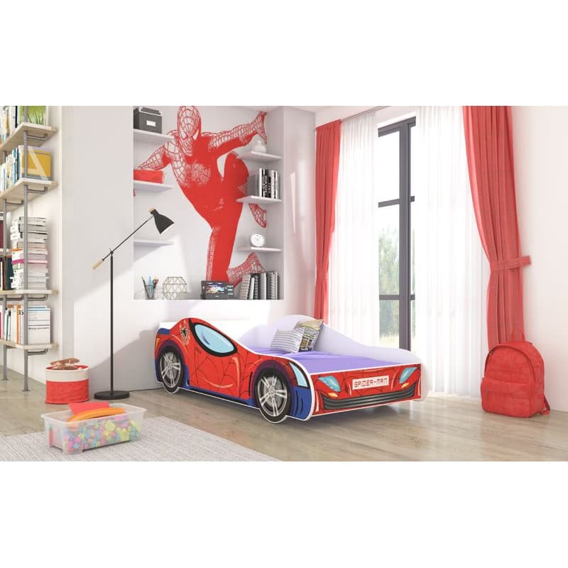 ArtAdrk Detská auto posteľ SPIDER Prevedenie: 80 x 160 cm 3