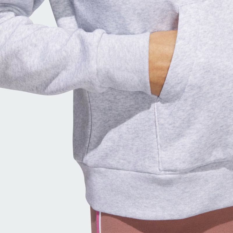 Dámska mikina s kapucňou ADIDAS W CO RUFF HD LGREYH 6