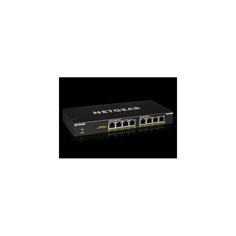 NETGEAR 8PT GE UNMANAGED SWCH W/POE/POE+ 1