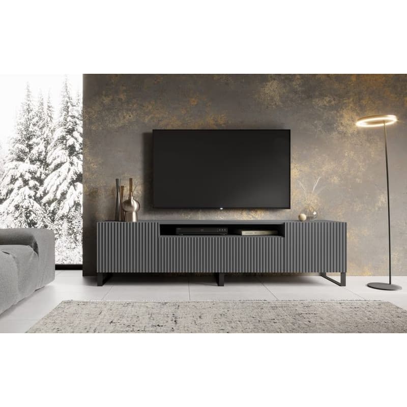 ArtAdrk TV stolík NOEMI | grafit 6