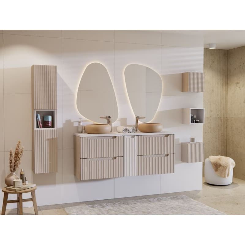 ArtCom Skrinka pod umývadlo NOVA Cashmere 82-50-2S | 50 cm 2