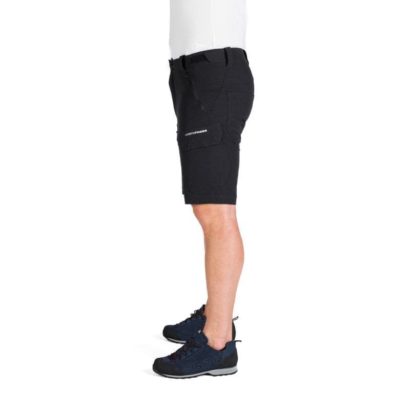 Pánske turistické kraťasy NORTHFINDER RUSTY-269-black 4