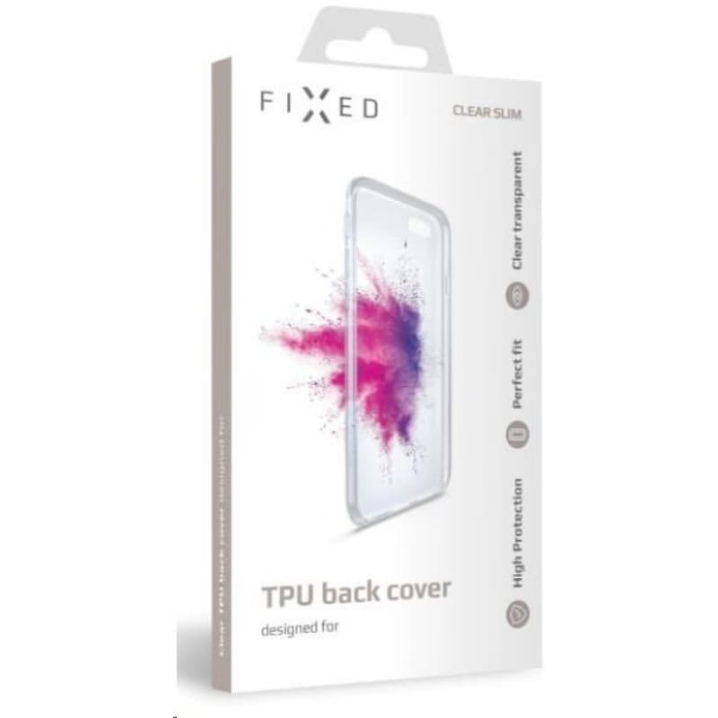 FIXED gélový zadný kryt pre Apple iPhone 7/8/SE (2020/2022), číra 2