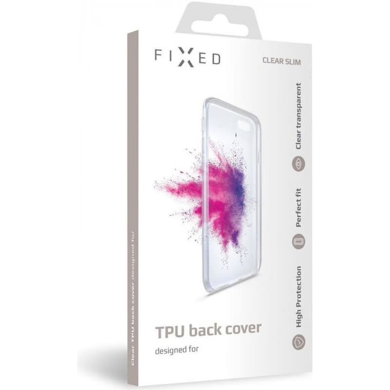 FIXED gélový zadný kryt pre Apple iPhone 7/8/SE (2020/2022), číra 4
