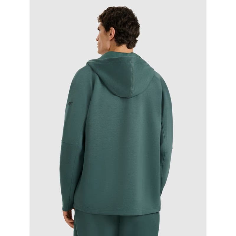 Pánska mikina so zipsom 4F SWEATSHIRT M1865-WAW25TSWSM1865-41S-GREEN 3