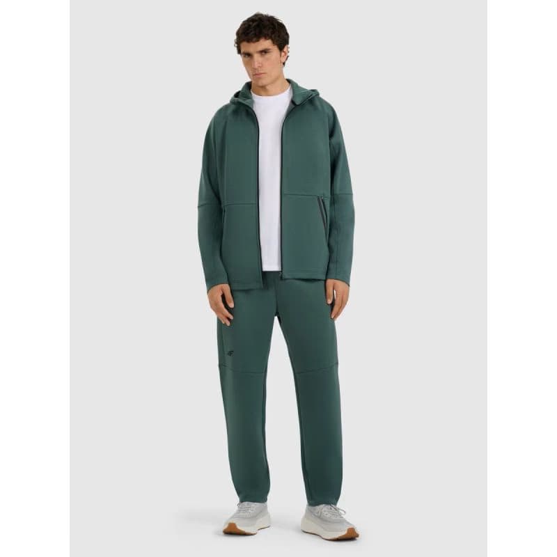 Pánska mikina so zipsom 4F SWEATSHIRT M1865-WAW25TSWSM1865-41S-GREEN 5
