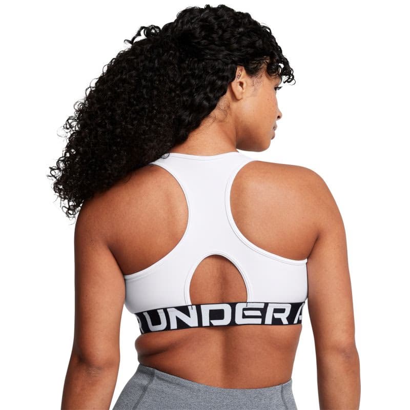 Dámska tréningová športová podprsenka UNDER ARMOUR UA HG Mid Branded-WHT 4