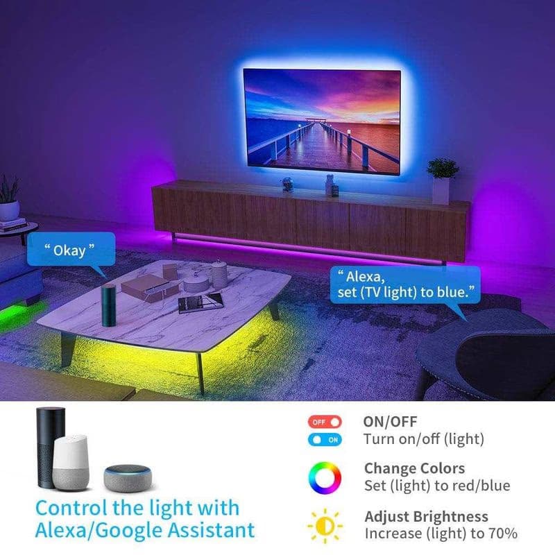 Govee WiFi RGB Smart LED pásik 5m 2