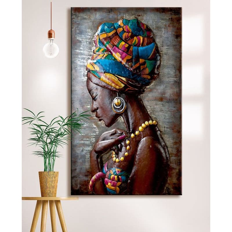 Obraz africkej ženy "Maleika" 1