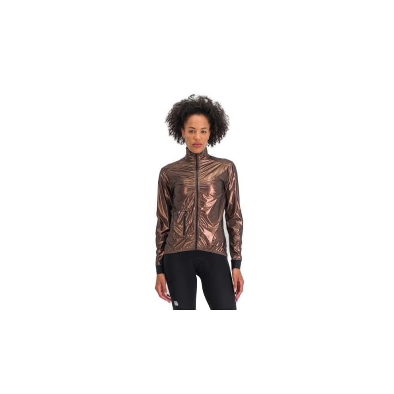 Dámska cyklistická bunda SPORTFUL Giara w packable jacket, metal bronze