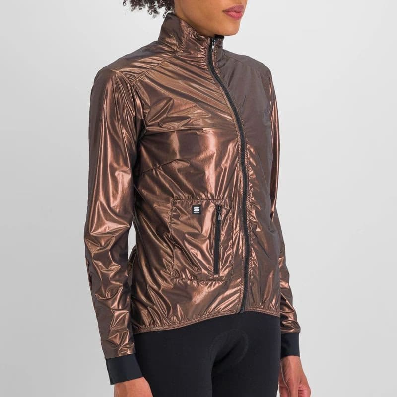 Dámska cyklistická bunda SPORTFUL Giara w packable jacket, metal bronze 4