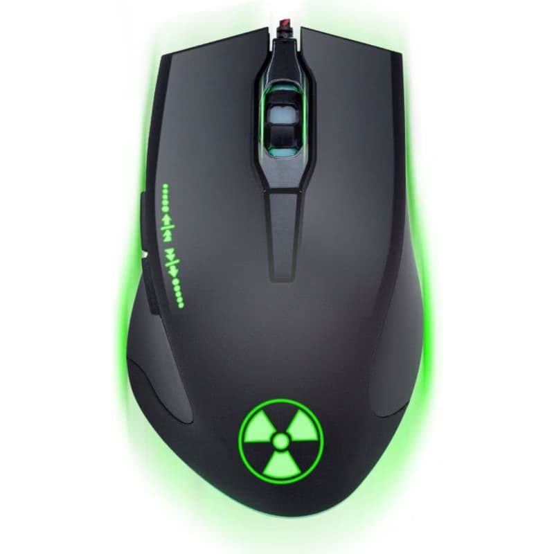 CONNECT IT "MUTE" bezdrôtová optická tichá myš, USB, (+ 1x AA batéria zadarmo), červená 3