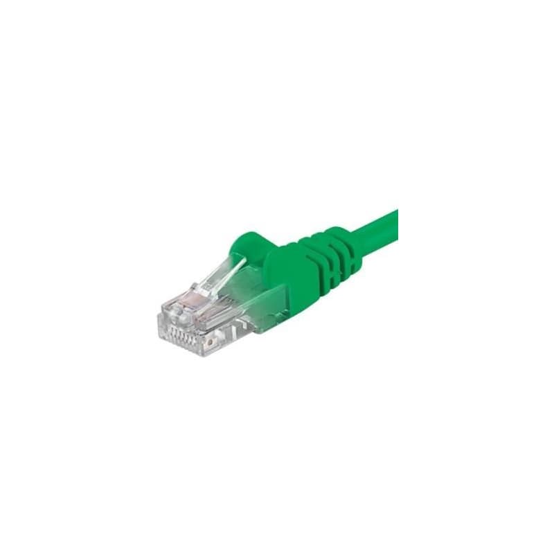 PremiumCord Patch kábel UTP RJ45-RJ45 CAT6 0.5m zelená 1