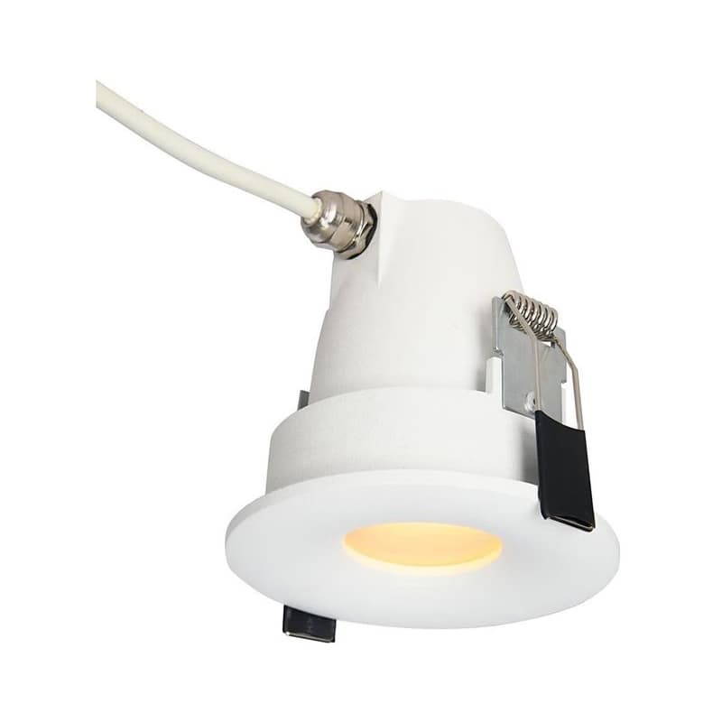 Azzardo - Kúpeľňové podhľadové svietidlo ROMOLO 1xGU10/50W/230V IP65 biela