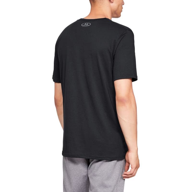 Pánske tréningové tričko s krátkym rukávom UNDER ARMOUR SPORTSTYLE LEFT CHEST SS-BLK 2