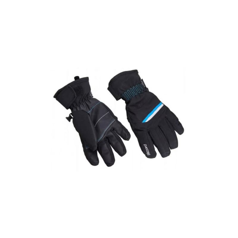 Dámske lyžiarske rukavice BLIZZARD Viva Plose ski gloves, black white turquoise