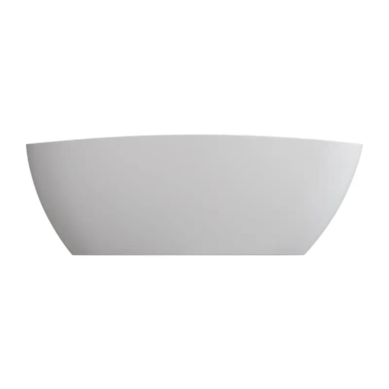 OMNIRES - BARCELONA M+vpne stojaca vaňa, 156 x 71 cm, biela mat BARCELONA156BM 2