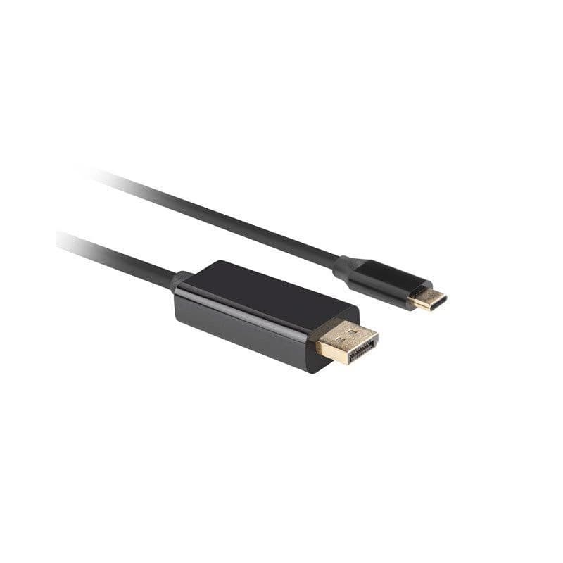 Lanberg USB-C(M)->DisplayPort(M) kábel 3m 4K 60Hz čierna 2