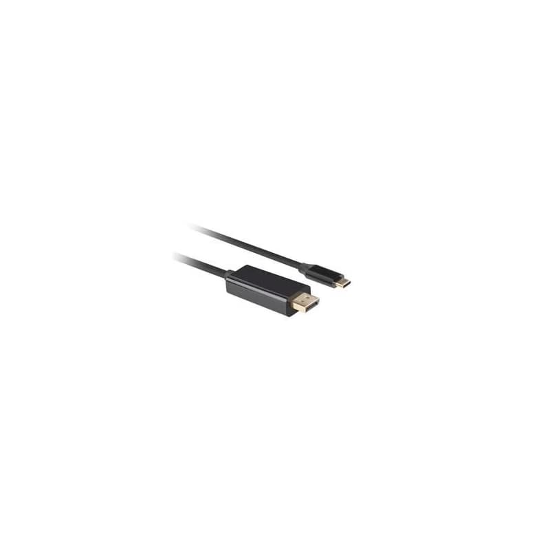 Lanberg USB-C(M)->DisplayPort(M) kábel 3m 4K 60Hz čierna 4