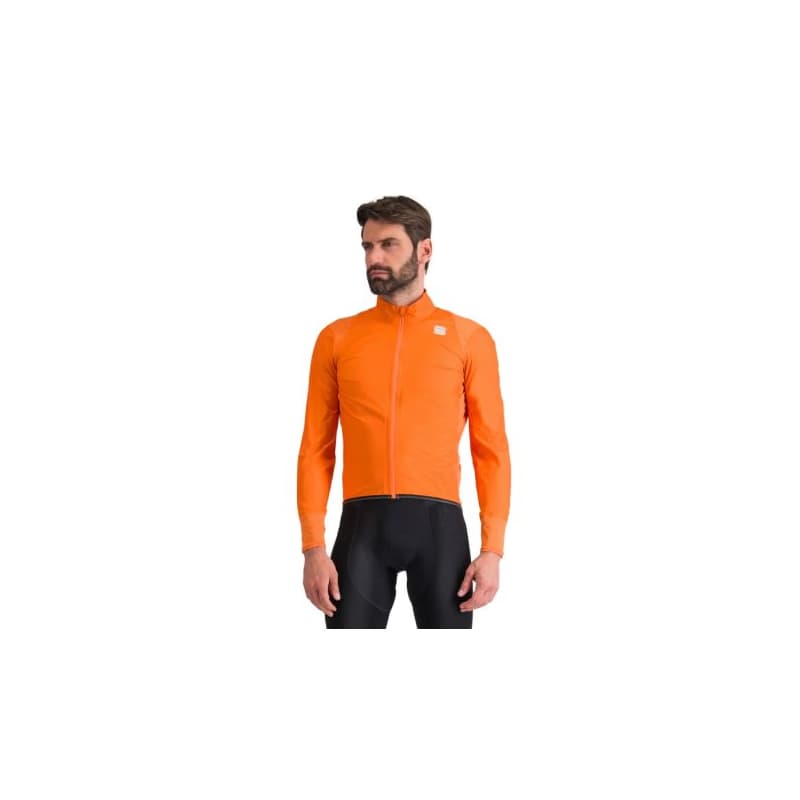 Pánska cyklistická bunda SPORTFUL Hot pack no rain jacket, orange sdr