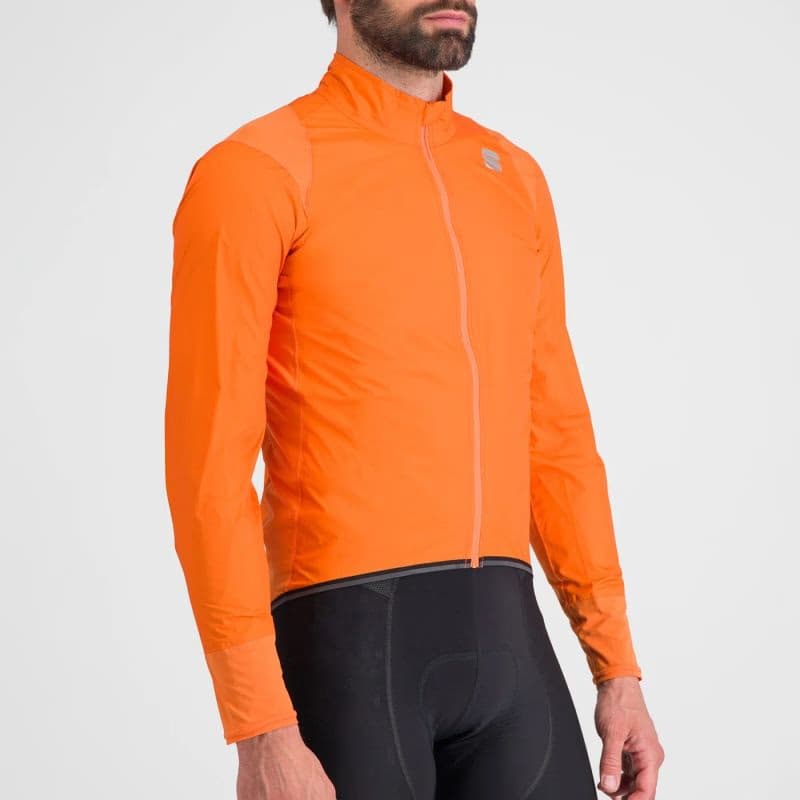 Pánska cyklistická bunda SPORTFUL Hot pack no rain jacket, orange sdr 4