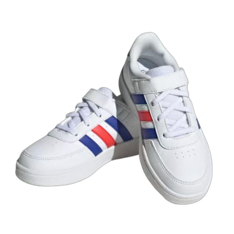 Chlapčenská rekreačná obuv ADIDAS Breaknet 2.0 K cloud white lucid blue bright red 4